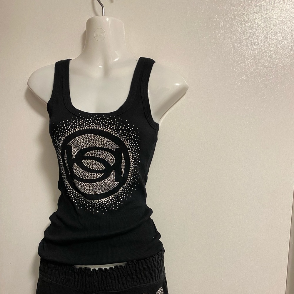 Bebe tank top and soft capris